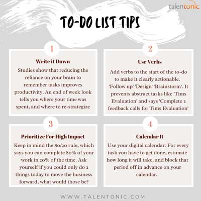 To-Do List Tips